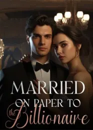 Book cover of “Married on Paper to the Billionaire“ by undefined