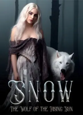 Book cover of “Snow: The Wolf of the Rising Sun“ by evawrites
