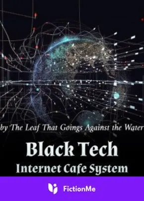 Book cover of “Black Tech Internet Cafe System“ by The Leaf That Goes Against Water