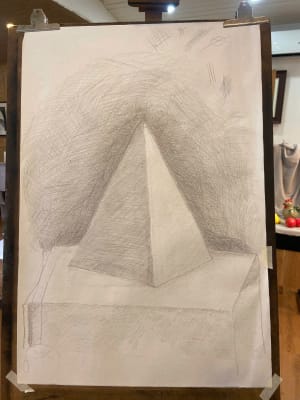 Old man learn basic pencil course