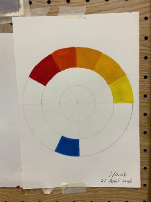 Men learnt color theory