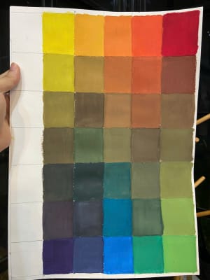 Man learnt color theory