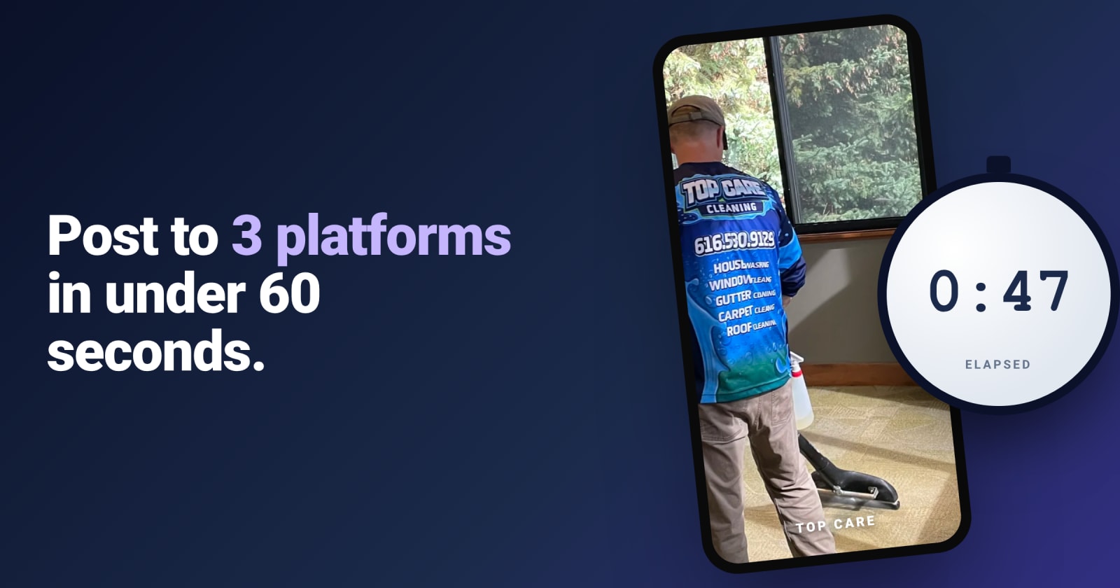 How to post to Google, Facebook, and Instagram in under 60 seconds