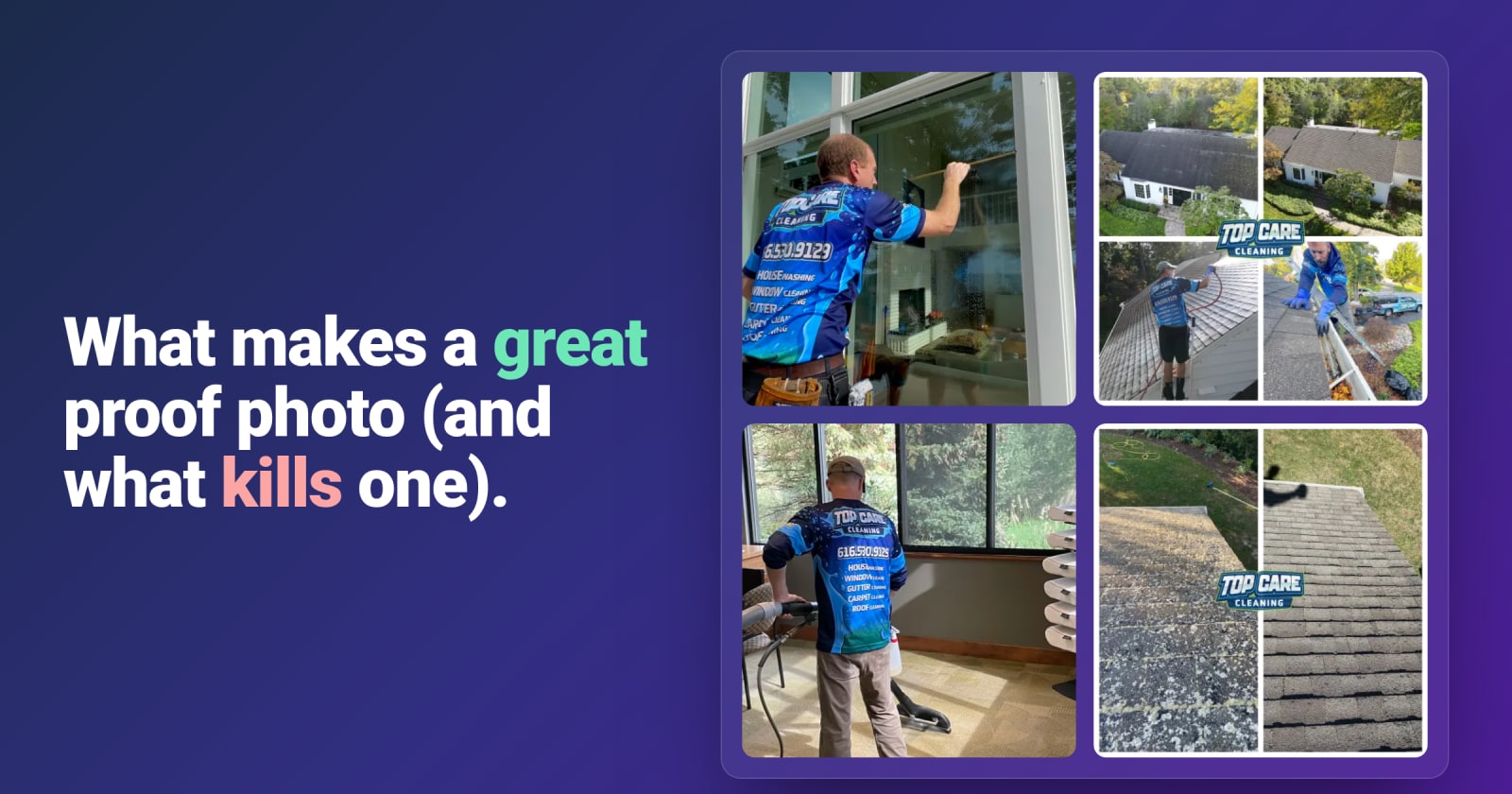 What makes a great proof-of-work photo (and what kills one)