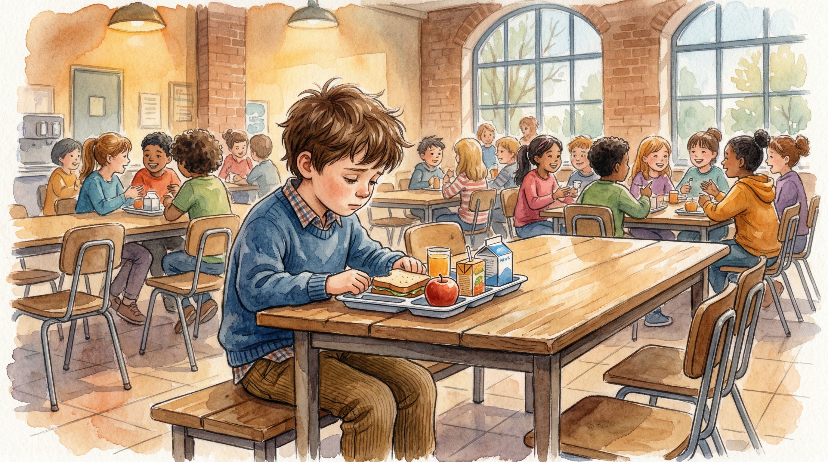 Father and child devotional moment