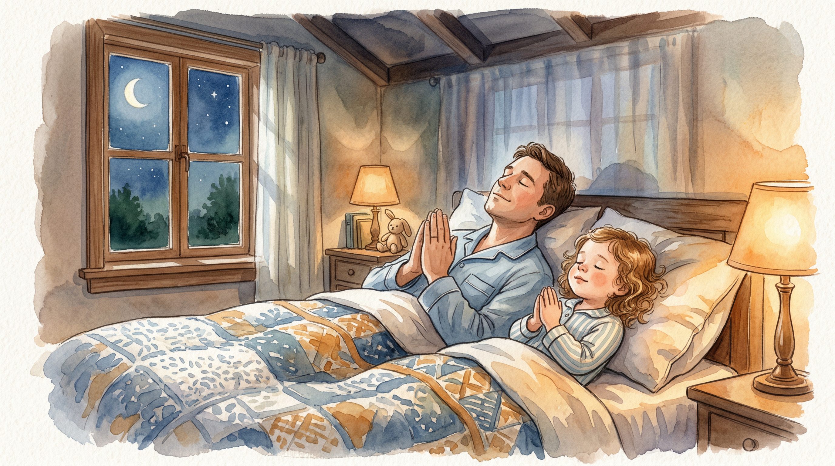 Bedtime Prayers for Kids: Simple Prayers a Dad Can Lead