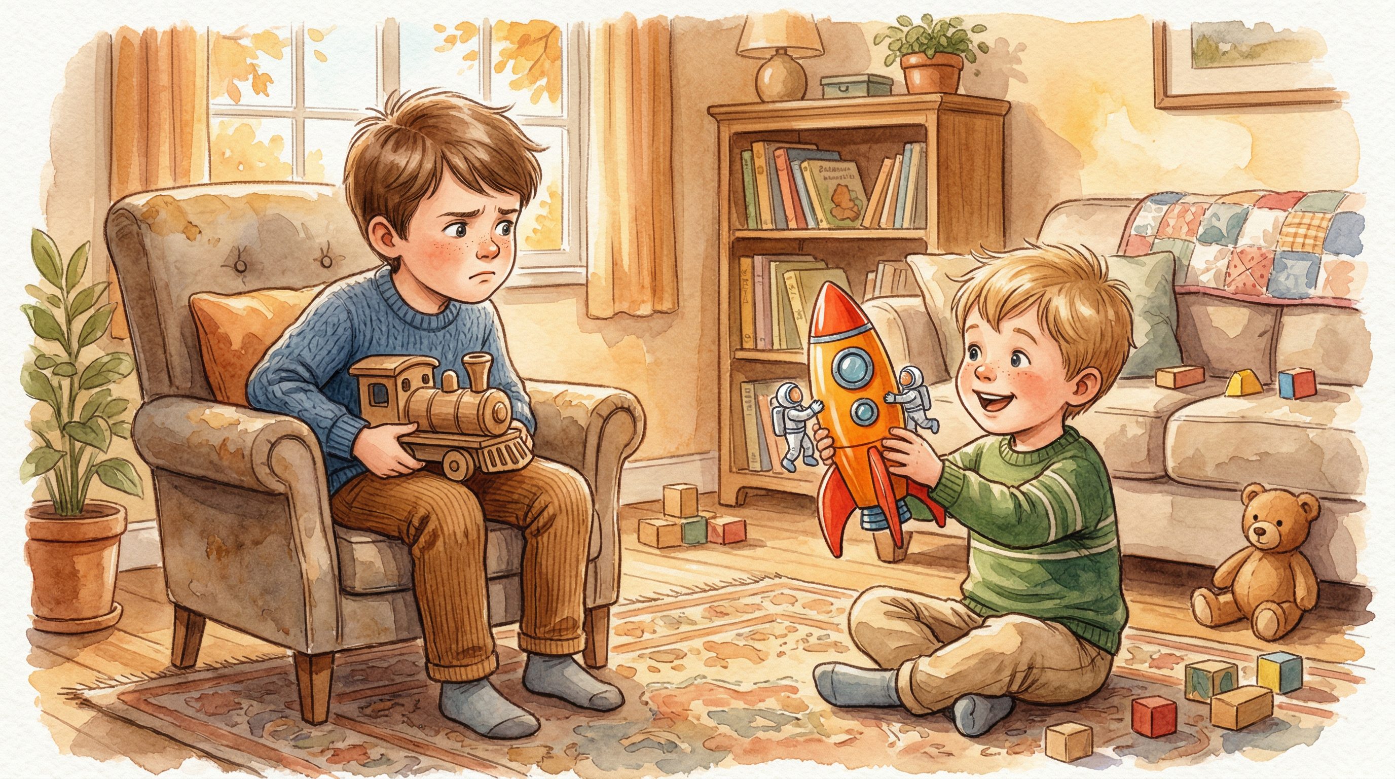 Devotional for Kids About Jealousy: When Your Brother Has More