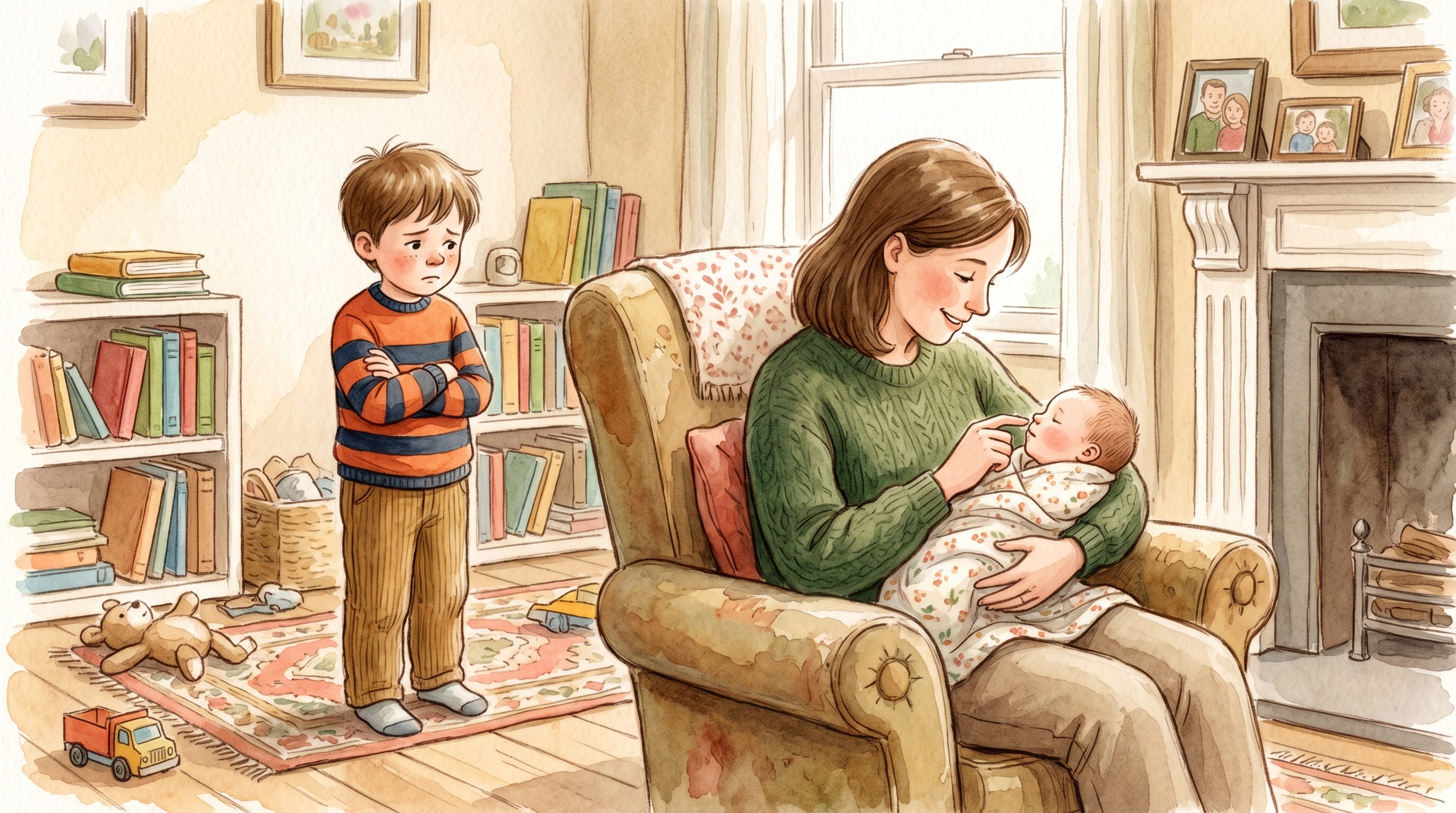 When Your Child Is Jealous of the New Baby