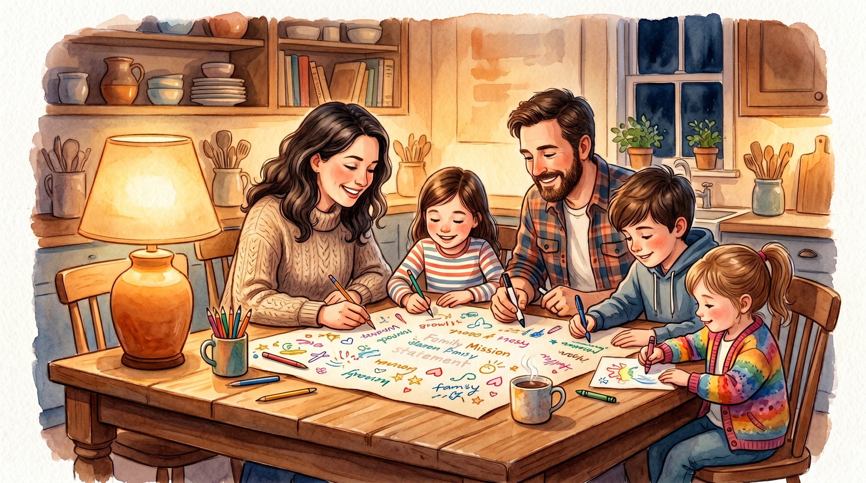 Creating a Family Mission Statement With Your Kids