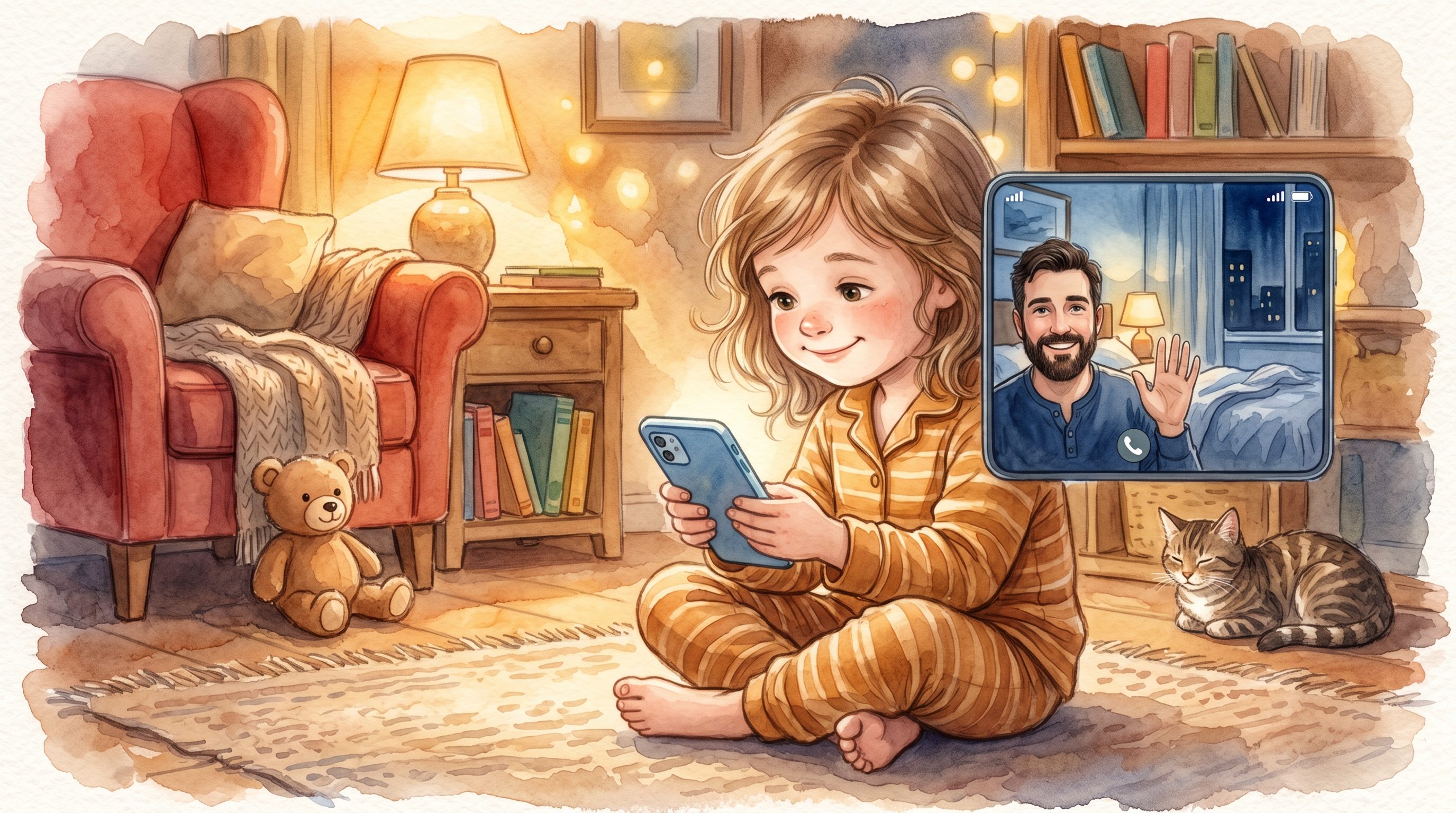 Devotional for Kids Whose Parent Travels for Work