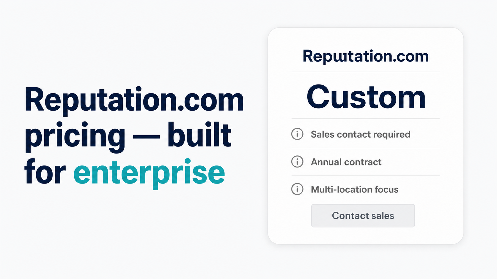 Reputation.com Pricing: Why Most Local Operators Don't Need It
