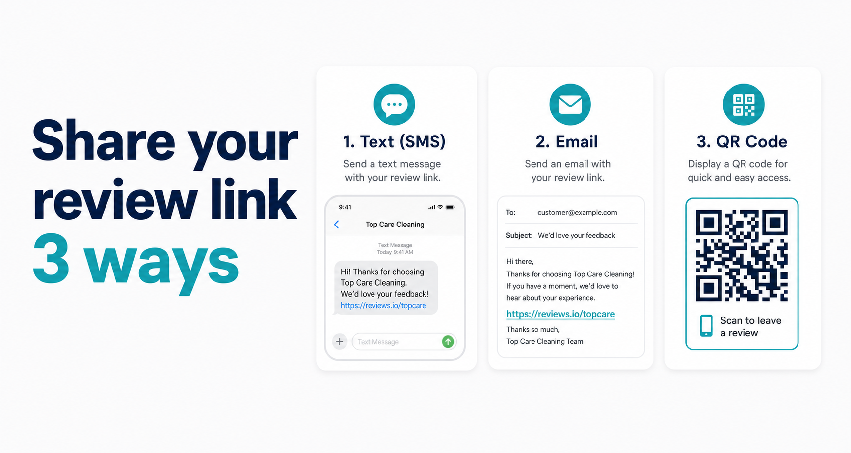 How to Share Your Google Review Link via SMS, Email, and QR Code (With Templates)