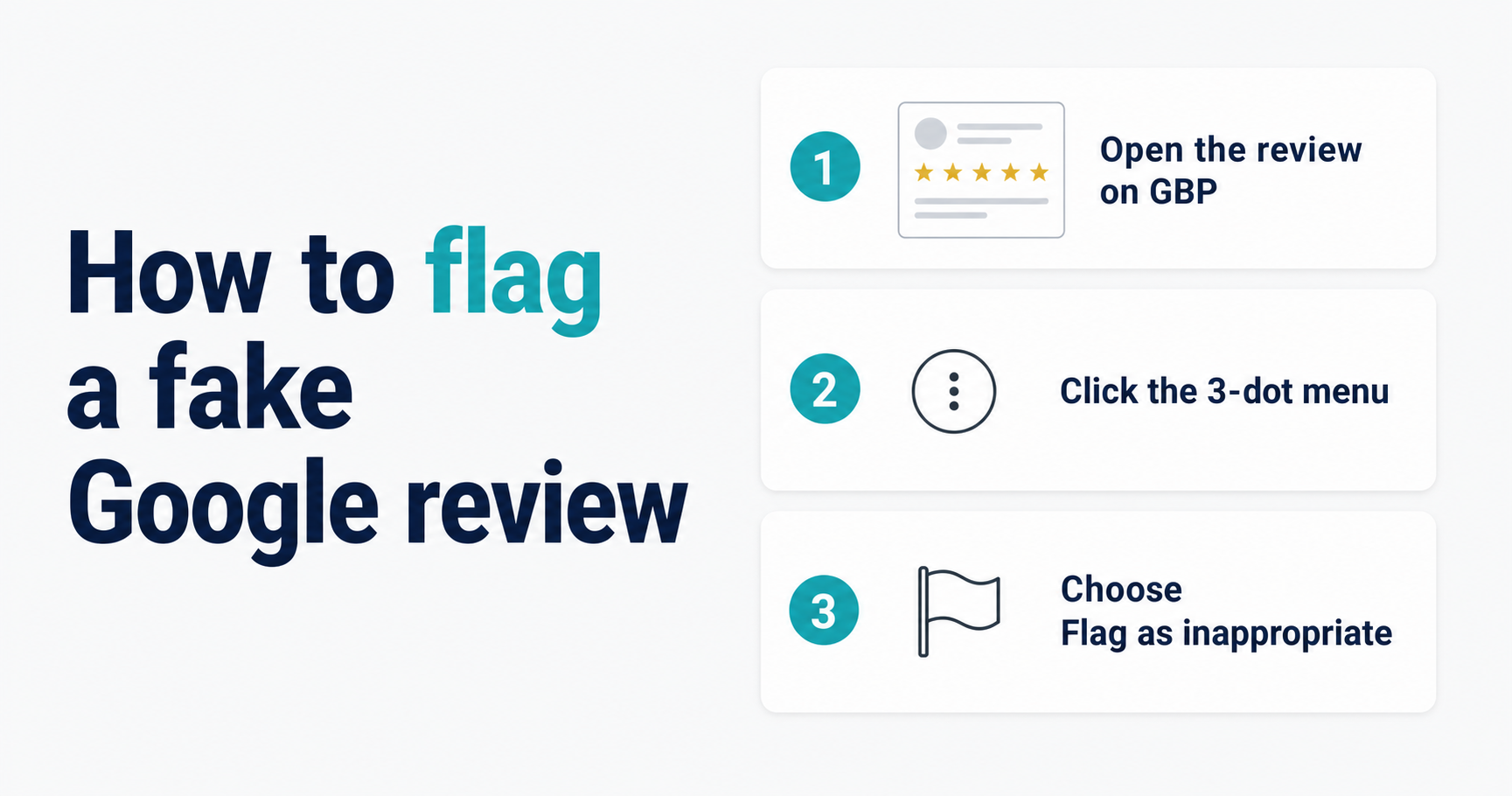 How to Flag a Fake or Spam Google Review for Removal — Step-by-Step (with Policy Links)