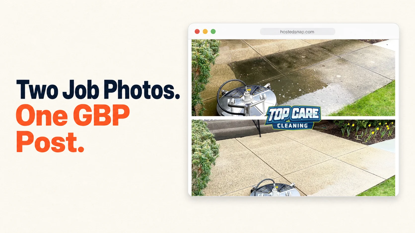 Side by Side Photo: How Service Businesses Use Two-Photo Posts to Win on Google Business Profile