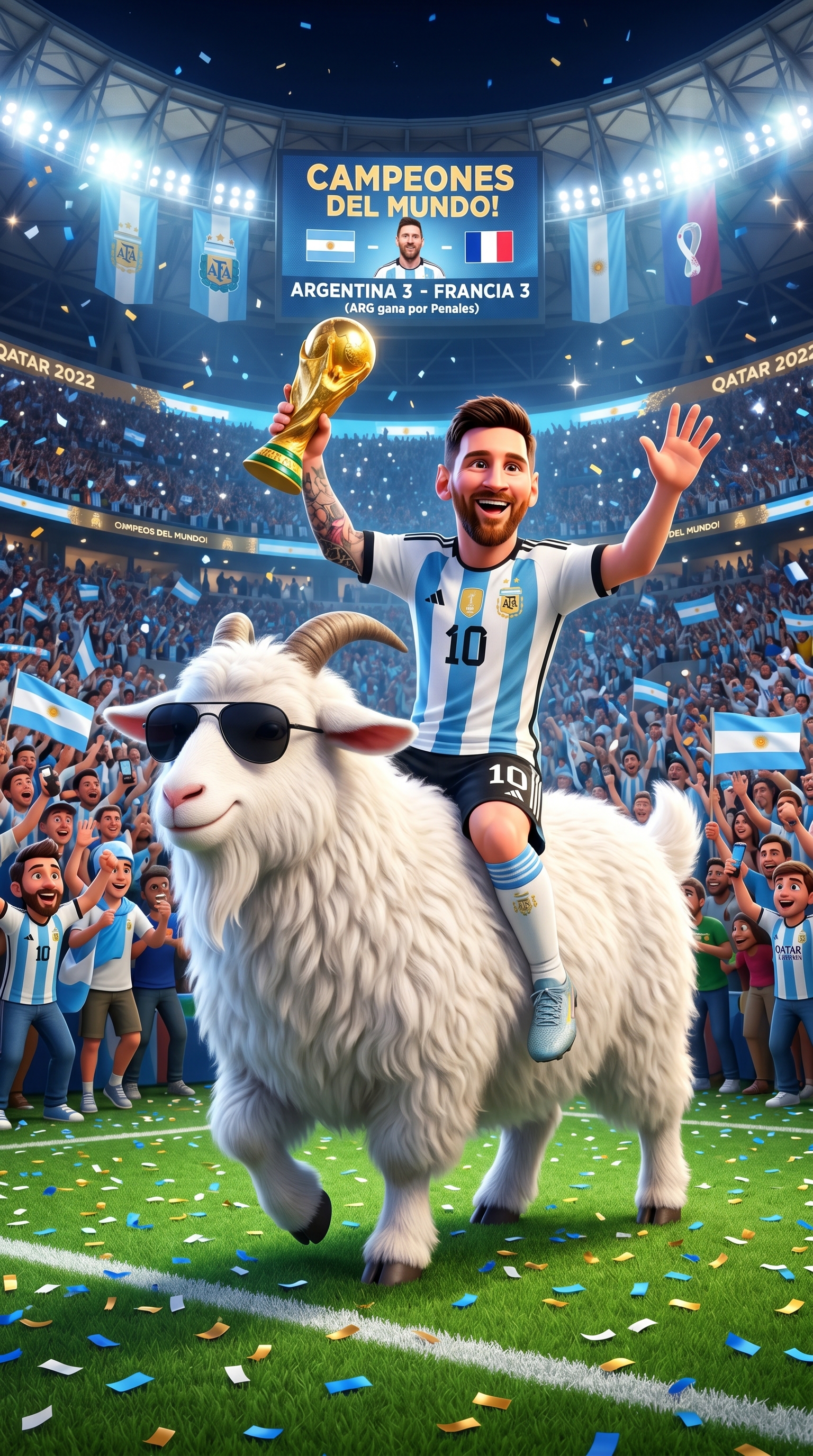 Lionel Messi GOAT đứng hiên ngang đầy khí chất