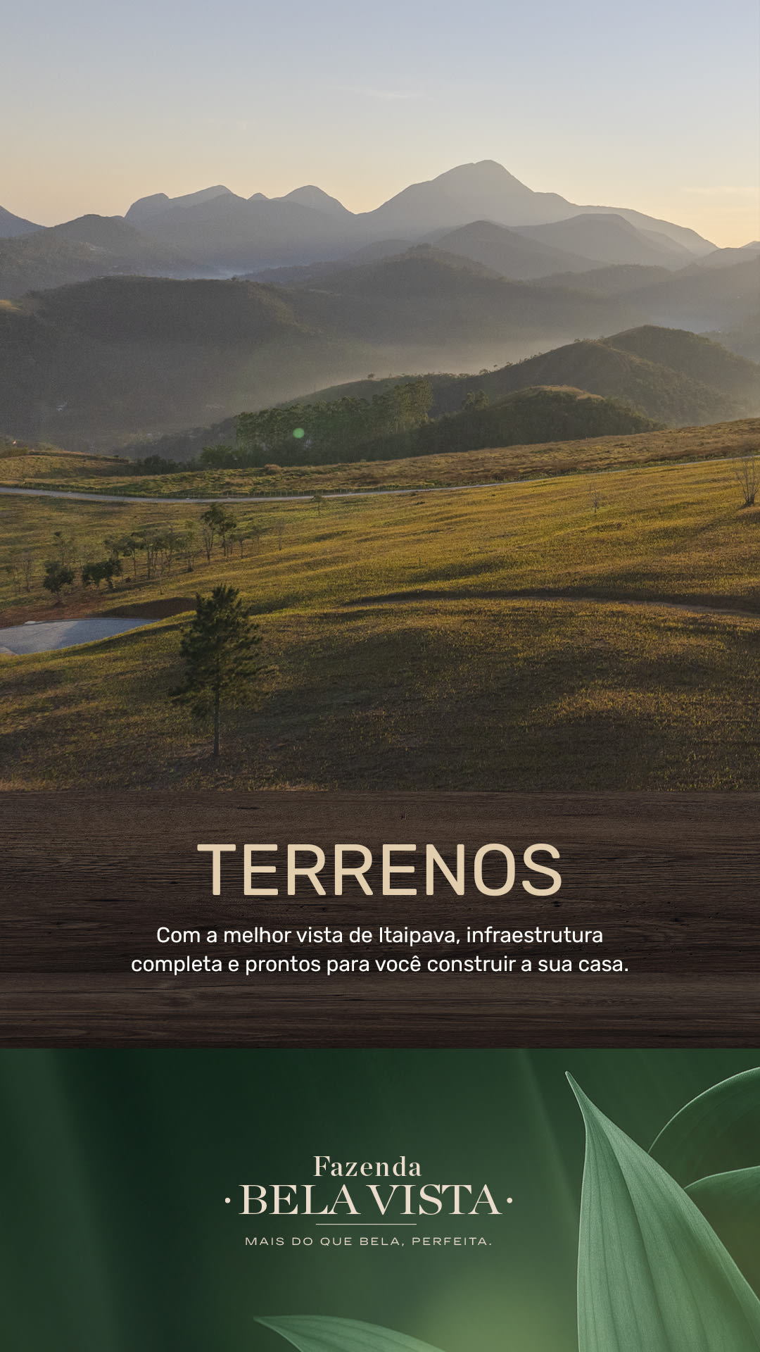 Terreno dentro de condomínio exclusivo em Itaipava.