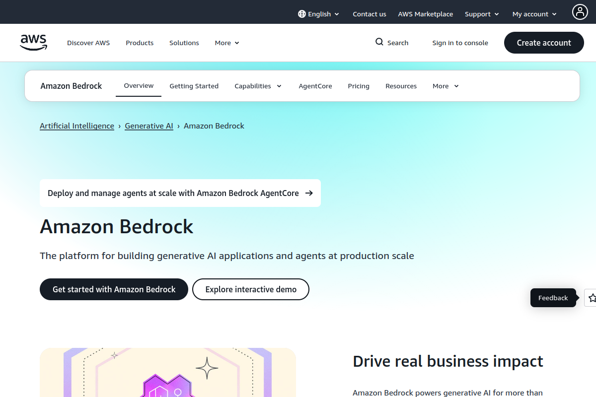 Amazon Bedrock preview