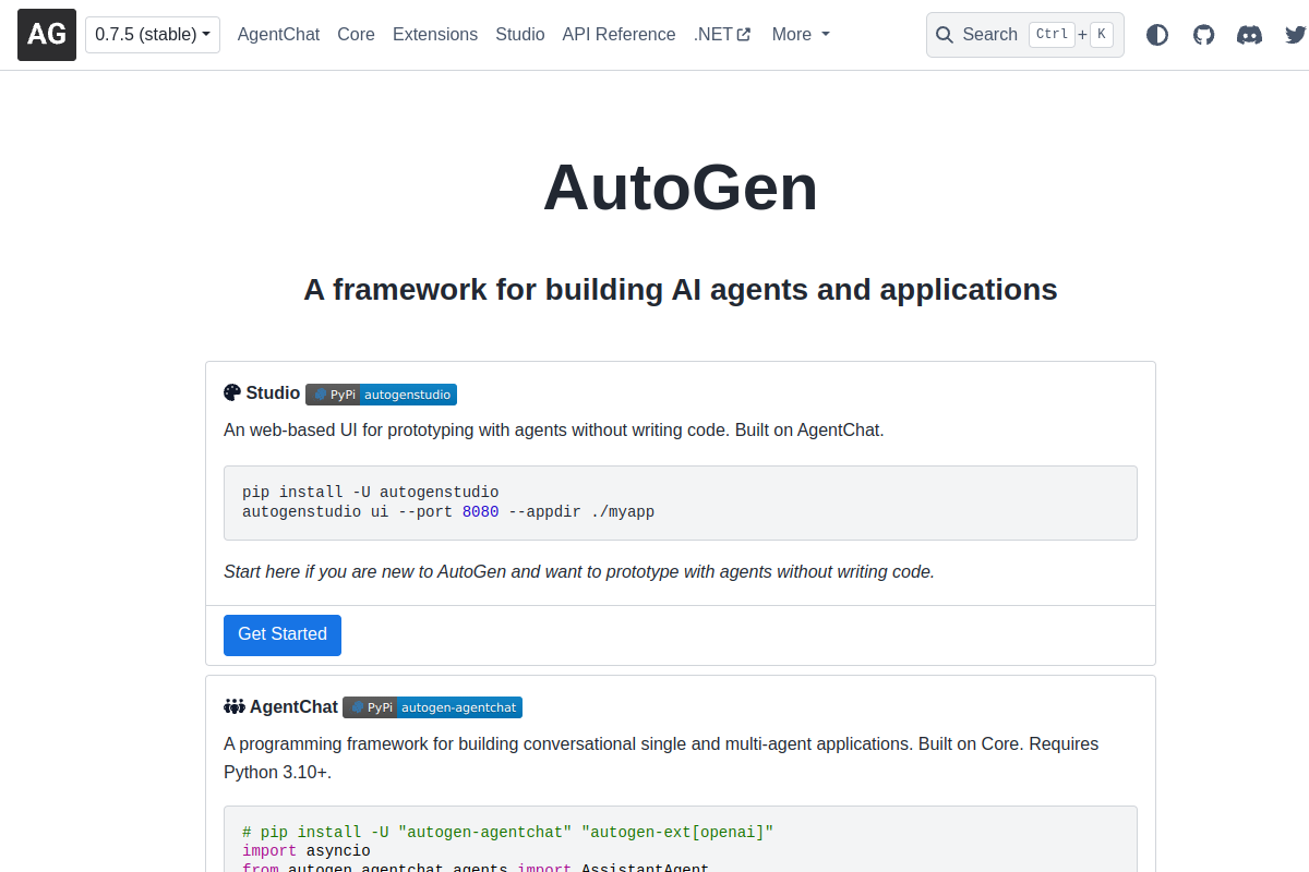 AutoGen preview