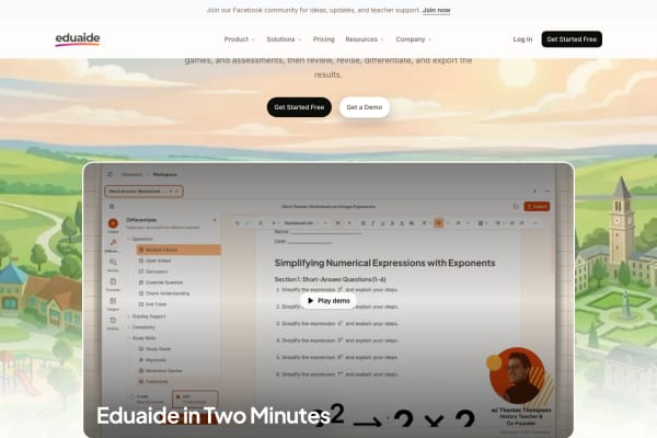 Eduaide AI screenshot 1