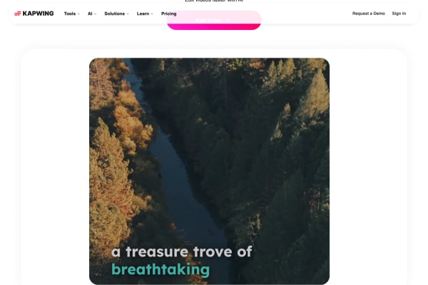Kapwing AI screenshot 1
