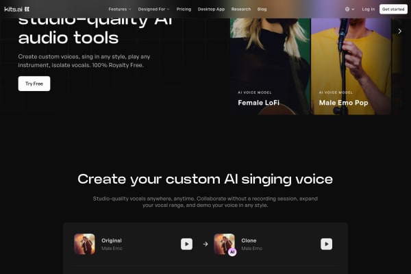 Kits AI screenshot 1
