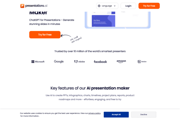 Presentations.AI screenshot 1