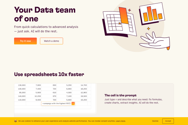 Rows AI screenshot 1