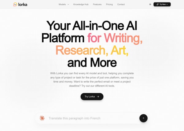 Lorka AI screenshot 1