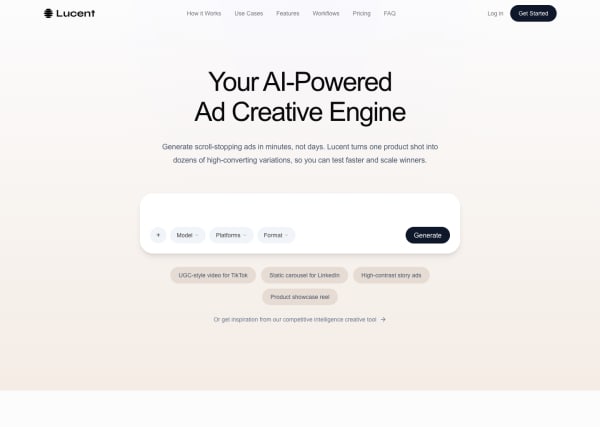 Lucent Chat screenshot 1
