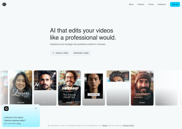 Captions AI screenshot 1
