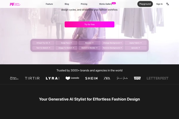 Fashion Diffusion AI screenshot 1