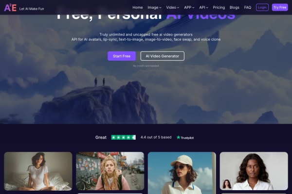 A2E Free and Uncensored AI Videos screenshot 1