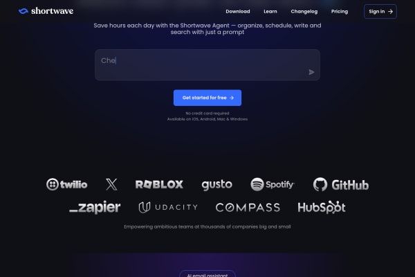 Shortwave screenshot 1