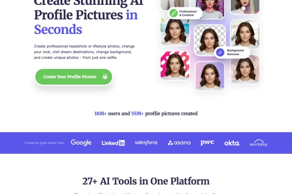 Profile Pic Maker screenshot 1