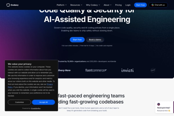 Codacy AI screenshot 1
