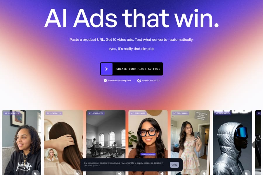Creatify — Video AI tool screenshot