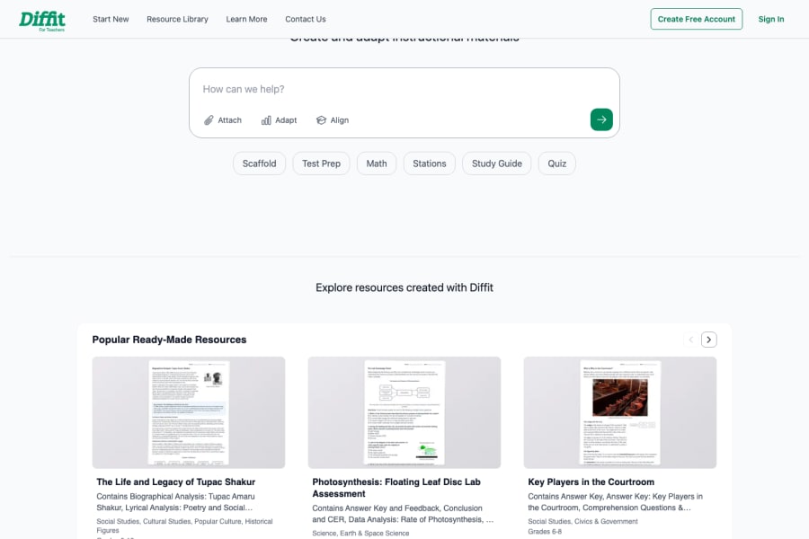 Diffit — Other AI tool screenshot