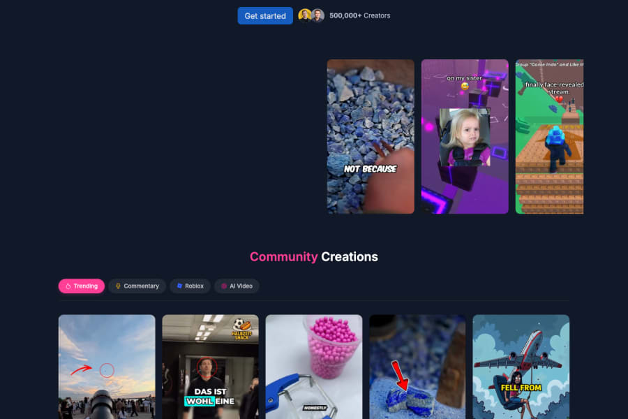 Vsub — Video AI tool screenshot