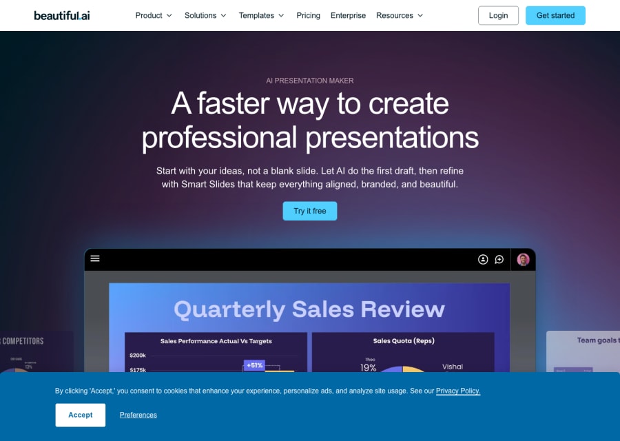 Beautiful.ai preview