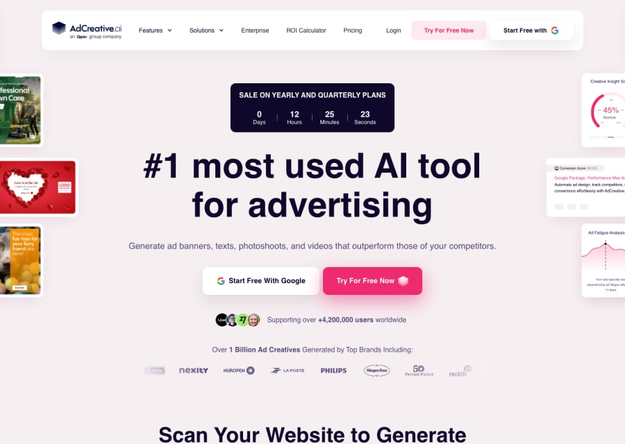 AdCreative.ai preview