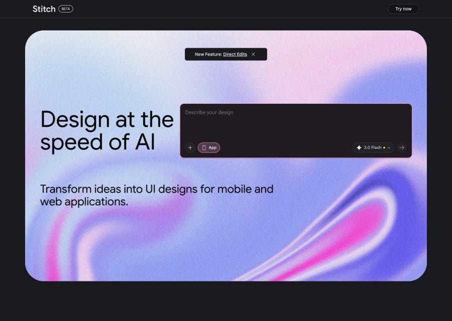 Galileo AI — Design AI tool screenshot