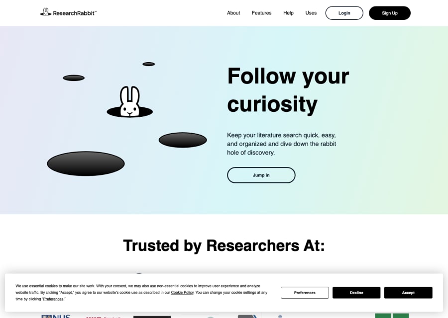 ResearchRabbit preview