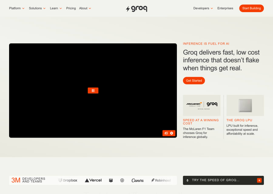 Groq preview