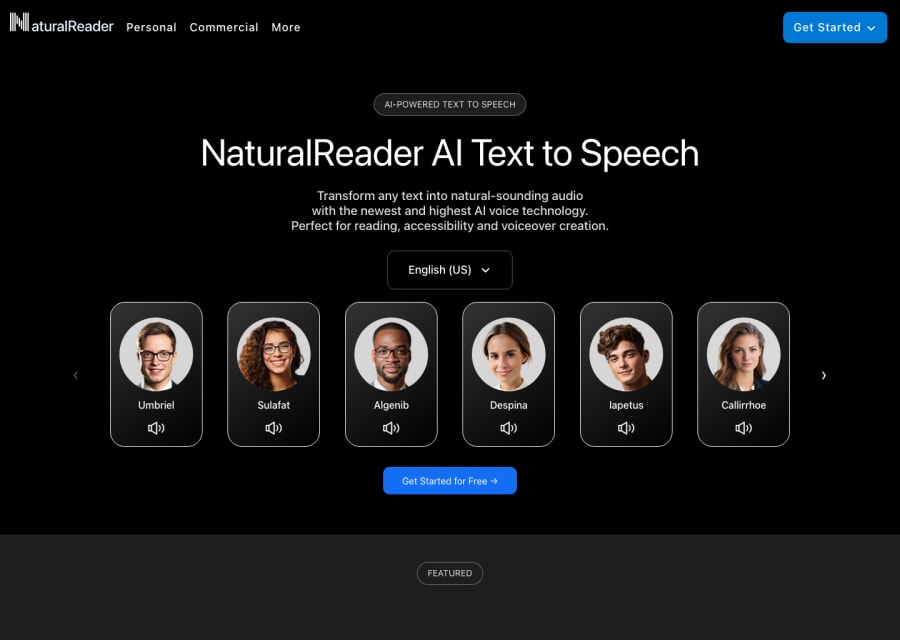 Natural Reader preview