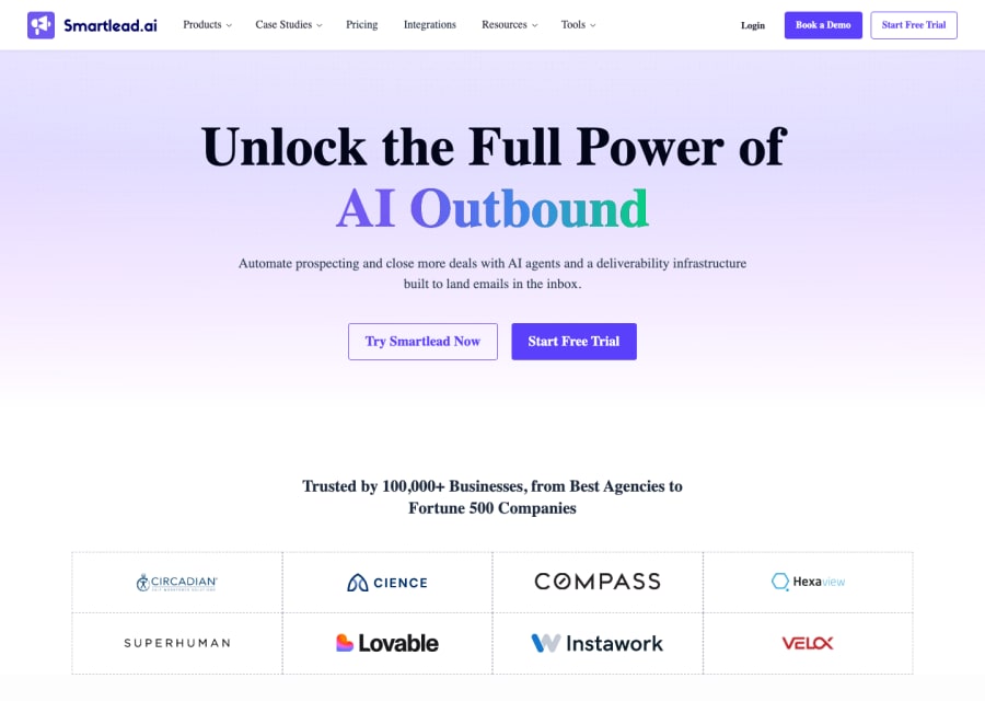 Smartlead AI preview