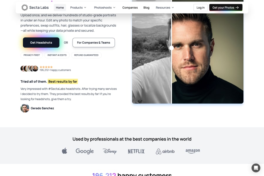 Secta AI — Image AI tool screenshot