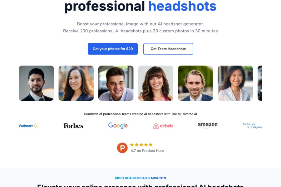 The Multiverse AI — Image AI tool screenshot