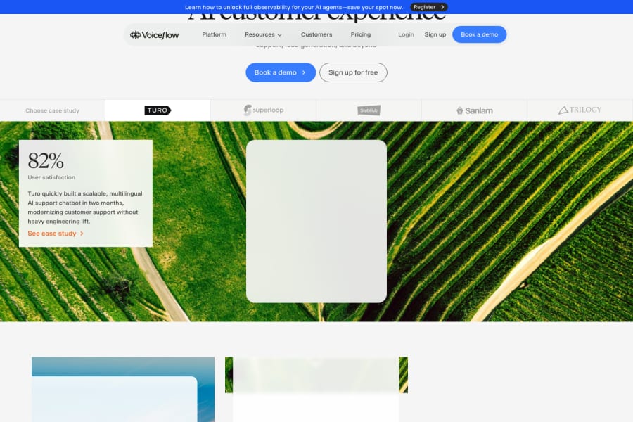 Voiceflow — Other AI tool screenshot