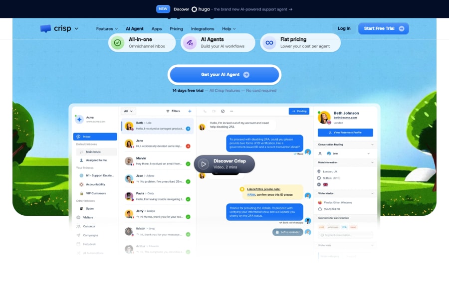 Crisp — Other AI tool screenshot