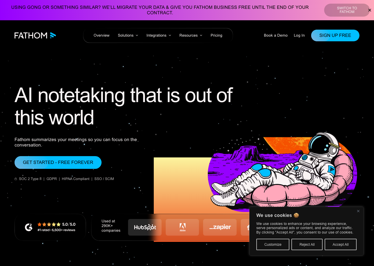 Fathom cover screenshot